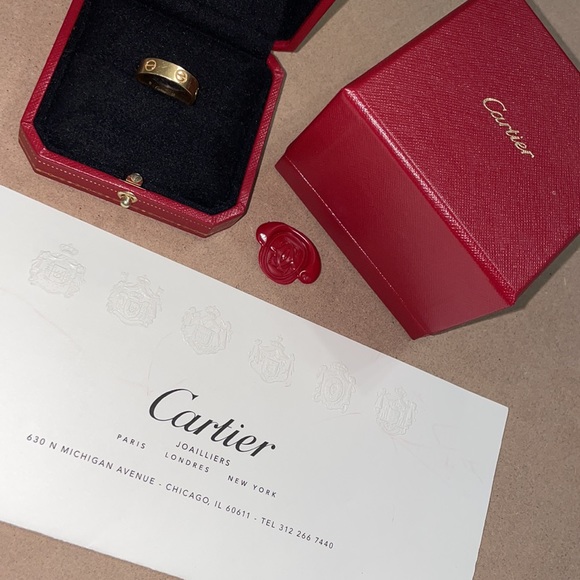 Authentic Cartier, love ring - Picture 4 of 4